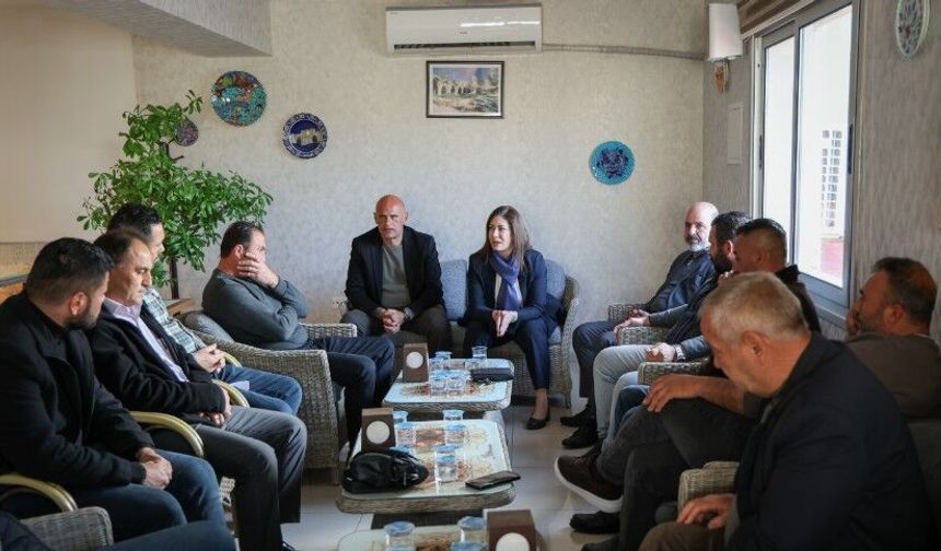 CTP İskele’de muhtarlarla buluştu