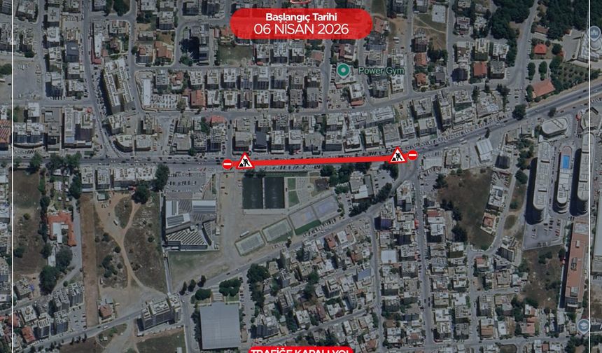 Sakarya Kavşağı ile Molto AVM arasındaki güzergâh bugün trafik akışına kapalı