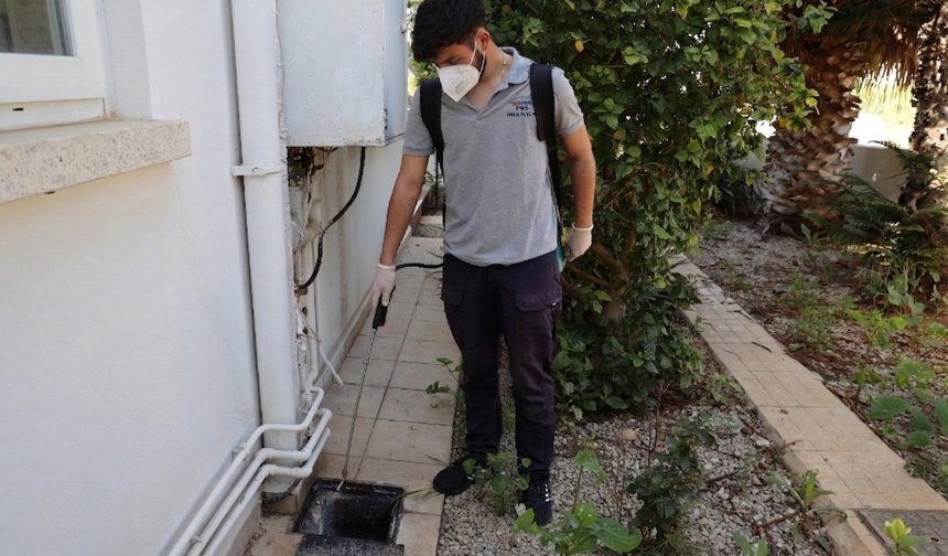 İskele Belediyesi, haşere ve sineklere karşı ilaçlama faaliyetlerine başladı