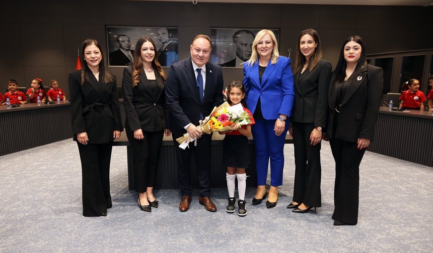 Öztürkler, Güzelyurt Barış İlkokulu öğrencilerini kabul etti