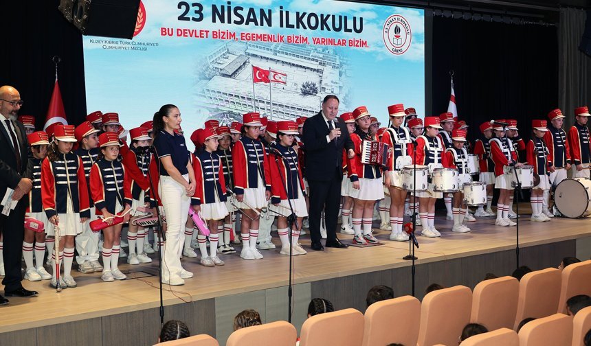 Öztürkler, 23 Nisan İlkokulu öğrencilerini kabul etti