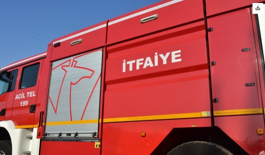 Haspolat’ta ev yangını