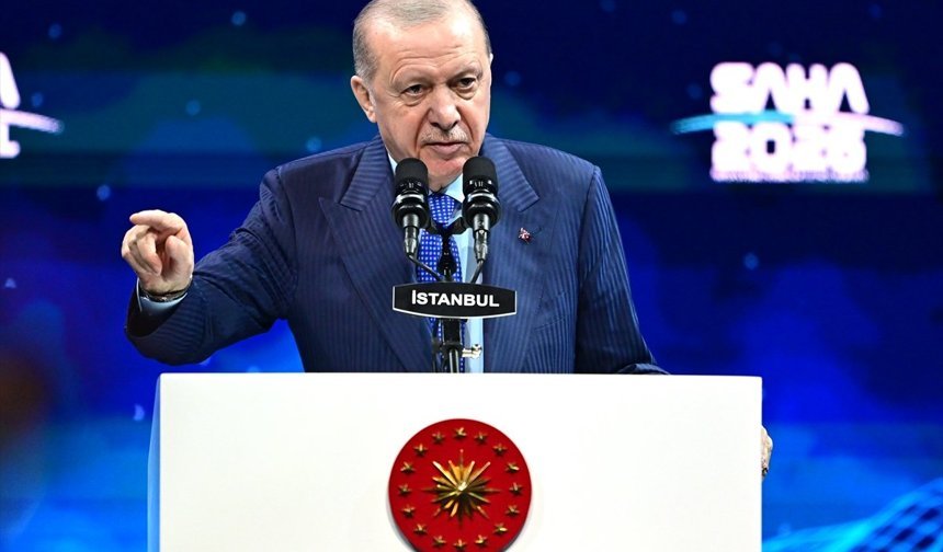 Erdoğan: Türkiye savunma, havacılık ve uzay alanında adını gururla yazdırdı