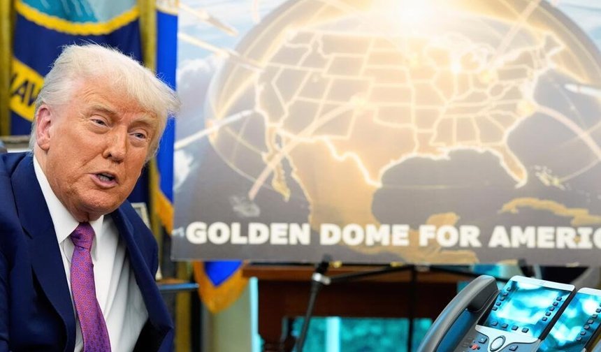 Trump'ın "Altın Kubbe" projesinin maliyeti 1,2 trilyon dolara ulaşabilir