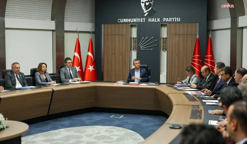 CHP MYK olağanüstü toplandı
