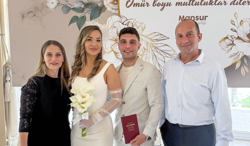 Ankara’da Mutlu Gün: Ercem ve Günay Ruhluel Dünya Evine Girdi