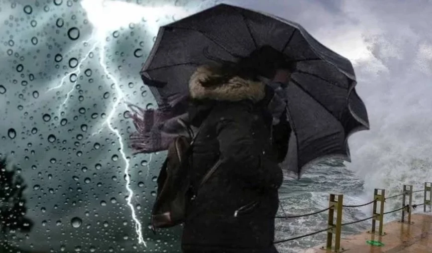Meteoroloji’den kuvvetli yağış uyarısı