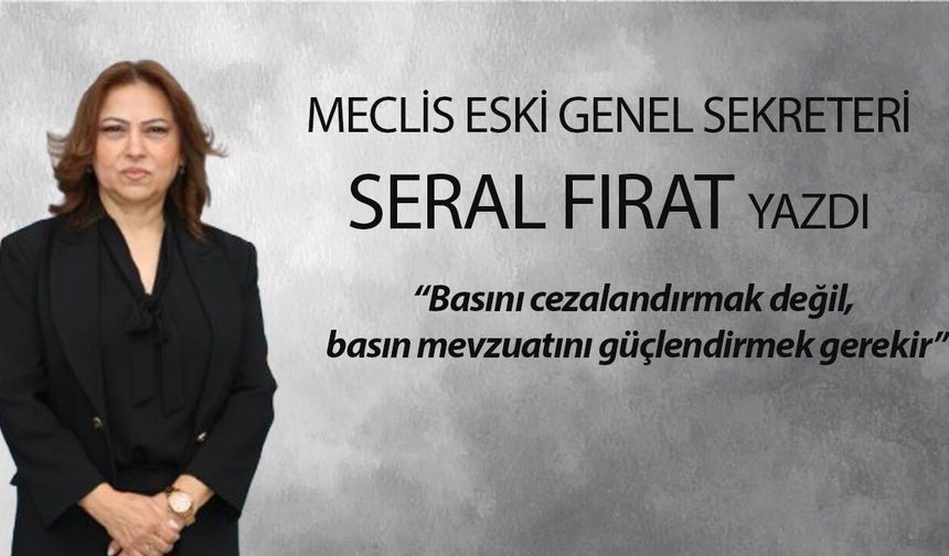 Meclis eski Genel Sekreteri Seral Fırat yazdı