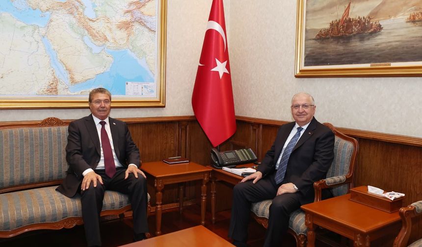 Üstel, Ankara’da Türkiye Milli Savunma Bakanı Güler ile görüştü
