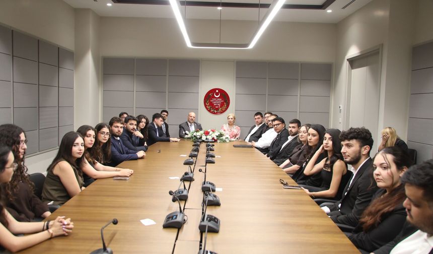 Cumhuriyet Meclisi’nde gençlerle toplantı yapıldı