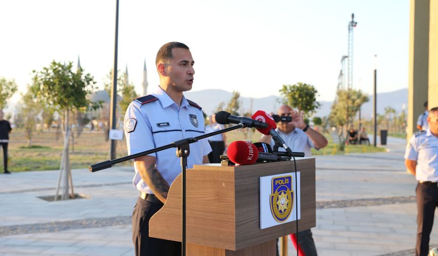 Polis ve İtfaiye Temel Eğitimi Yemin ve Mezuniyet Töreni yapıldı