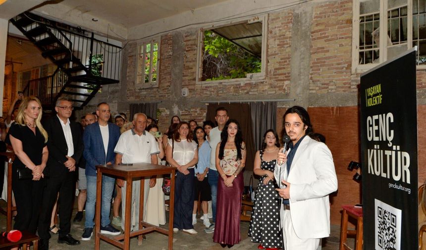Erhürman çifti, Genç Kültür Kollektifi’nin tanıtım etkinliğine katıldı