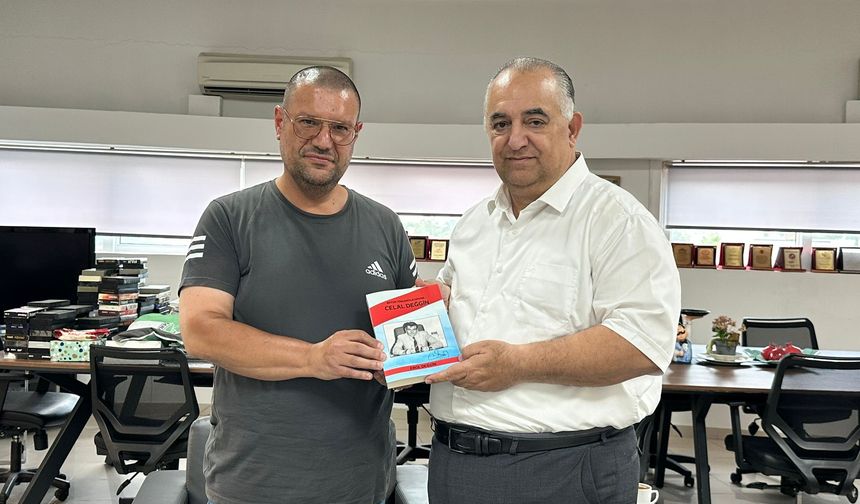 “Bütün Yönleriyle Babam: Celal Değgin” Kitabı Ertan Birinci’ye Takdim Edildi