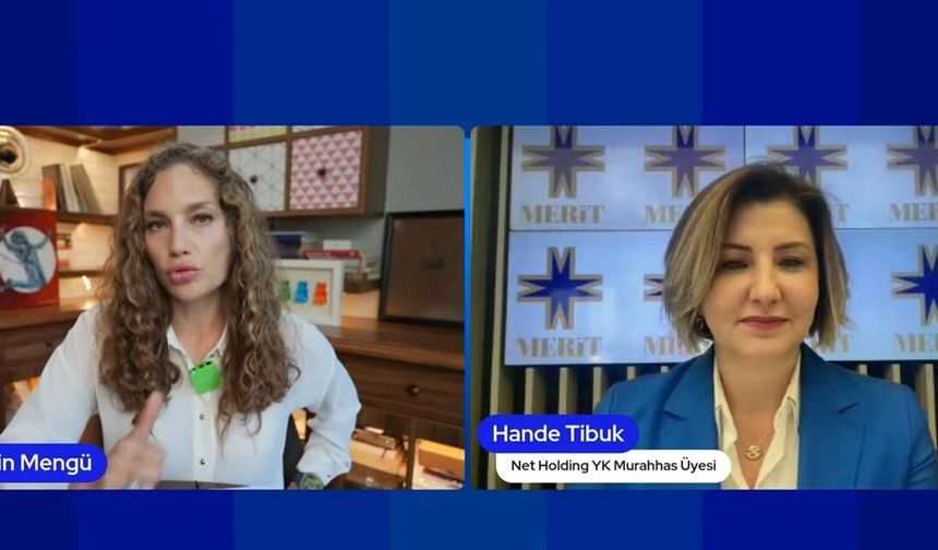 Hande Tibuk, Nevşin Mengü’ye Konuk Oldu