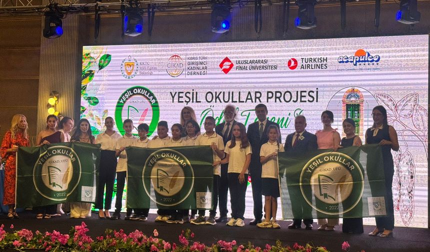 Muharrem Döveç Ortaokulu’na İlk Eğitim Yılında Yeşil Bayrak Ödülü