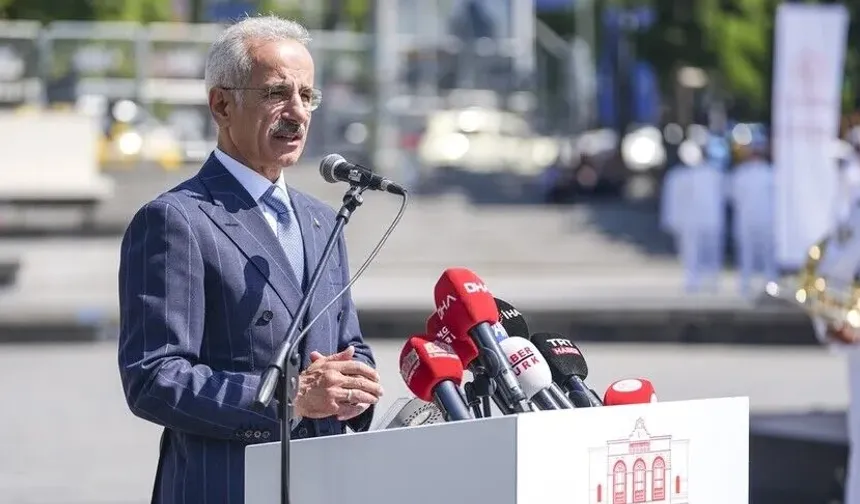 TC Ulaştırma Bakanı Uraloğlu konuştu