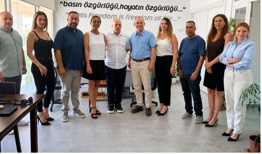 Bay-Sen Gazeteciler Birliği’ni ziyaret etti