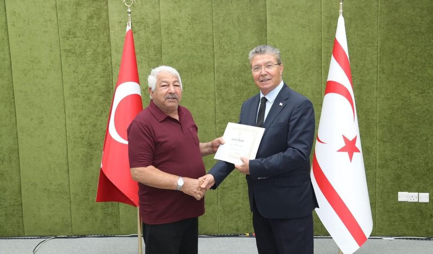 “Gazilik Kartı- Gazilik Beratı Takdim Töreni” yapıldı