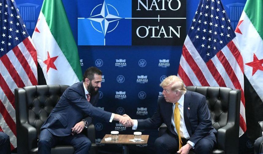 Trump, Ahmed Şara ile görüştü