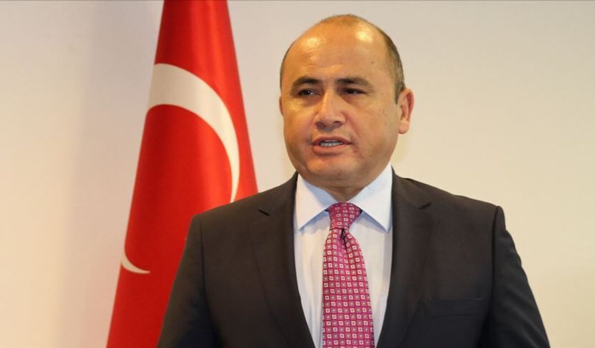 Büyükelçisi Başçeri, Erhürman'ı ziyaret etti