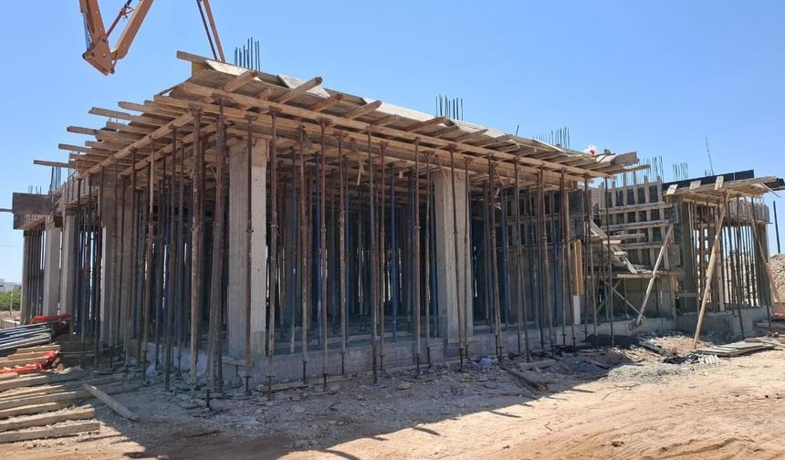 Kıb-Tek’in yeni hizmet binası yapımları devam ediyor