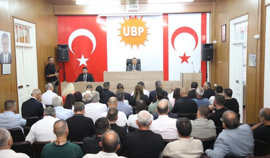 UBP MYK toplandı