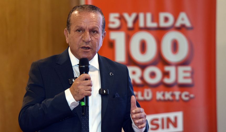 Ataoğlu, bakanlığın beş yıllık icraatlarını “5 yılda 100 proje” başlığıyla anlattı