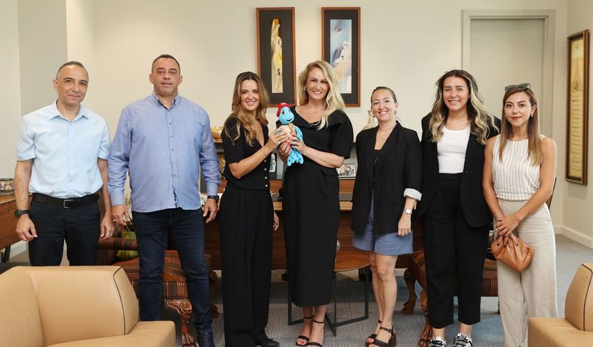 Meritta heyeti, Nilden Bektaş Erhürman'ı ziyaret etti