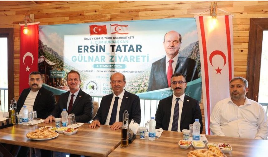5. Cumhurbaşkanı Ersin Tatar, Mersin'de ziyaretlerde bulundu