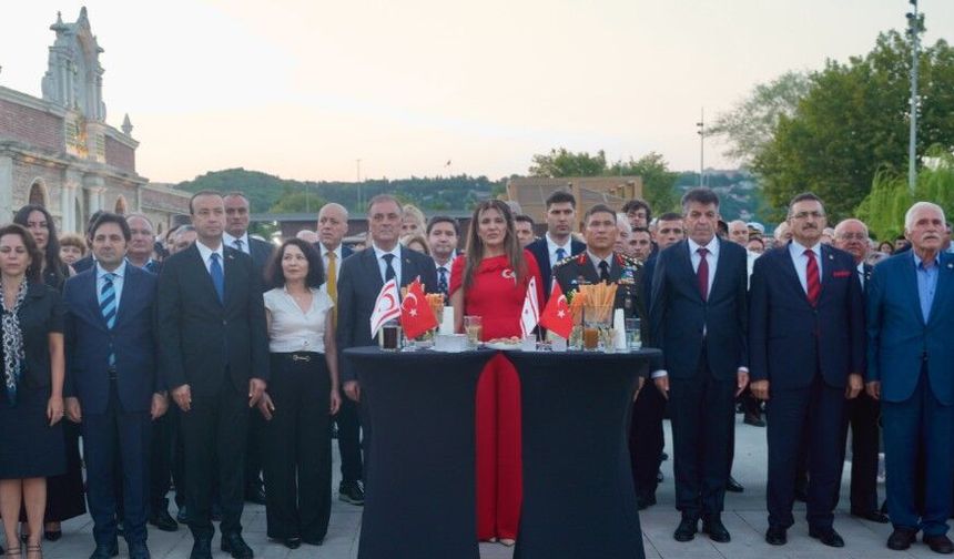 Kıbrıs Barış Harekatı'nın 52'nci yıl dönümü İstanbul'da resepsiyonla kutlandı