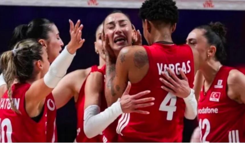 Türkiye Kadın Voleybol Milli Takımı VNL şampiyonu oldu