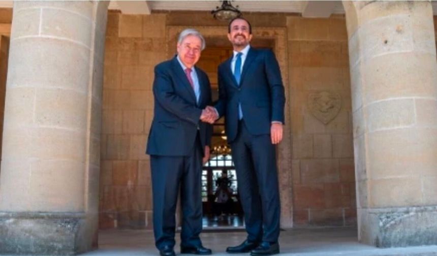 Guterres-Hristodulidis görüşmesi
