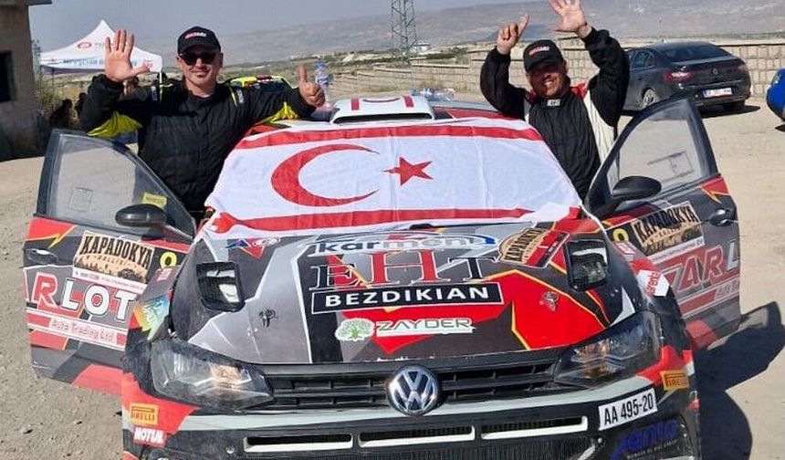 Kapadokya Rallisi’nde KKTC’den dokuz ekip ve KKTOK ekibi yer aldı
