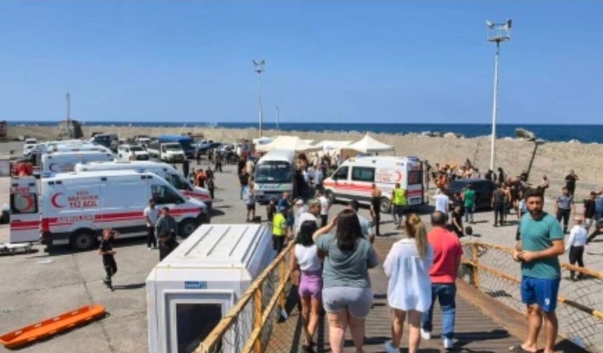 Türkiye’den Girne’deki gemi kazası için deniz unsurları ve helikopter sevki
