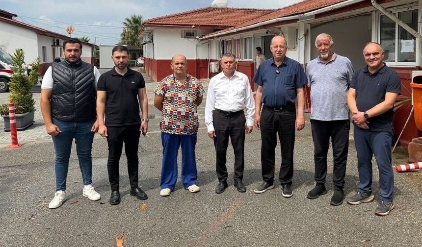 Dinçyürek, olumsuz hava koşullarından etkilenen Cengiz Topel Hastanesi’nde