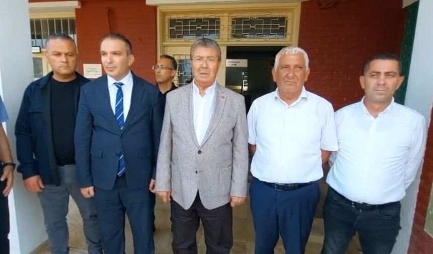 Fırtınanın vurduğu Güzelyurt’ta Üstel’den inceleme