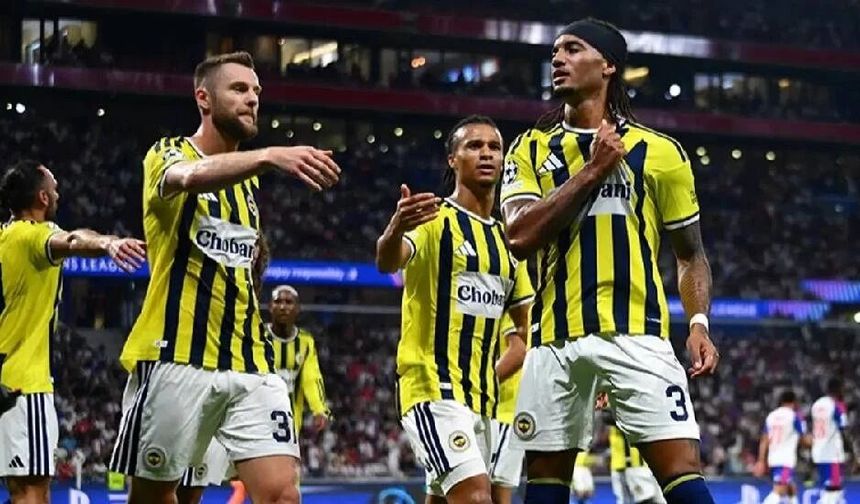 18 yıllık hasret sona erdi: Fenerbahçe Şampiyonlar Ligi'nde