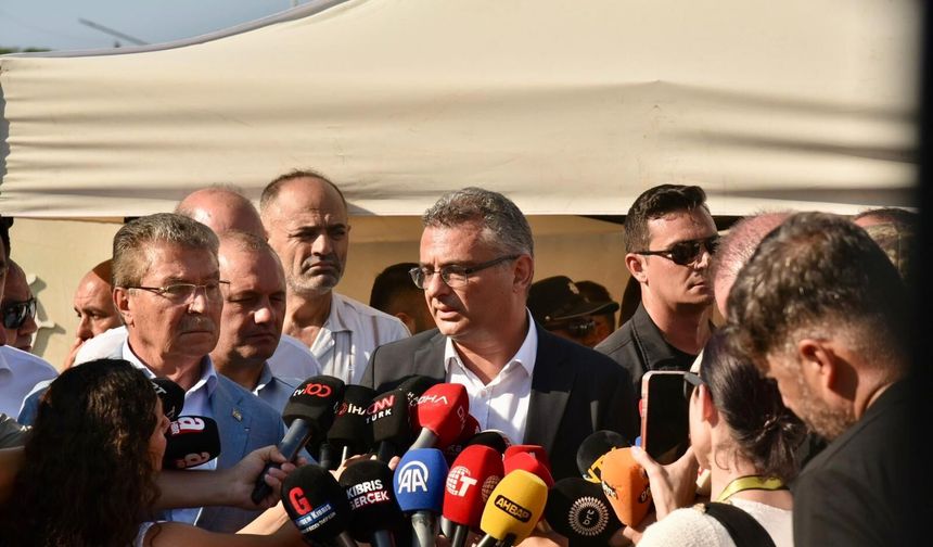 Cumhurbaşkanı Erhürman: “Batık gemi olduğu değerlendirilen cisim tespit edildi”