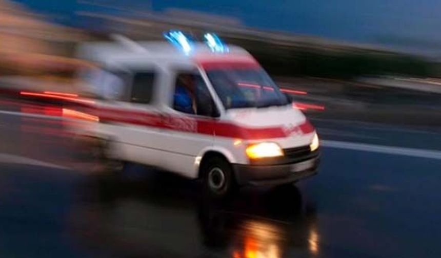 Gazimağusa’da motosiklet ile araç çarpıştı