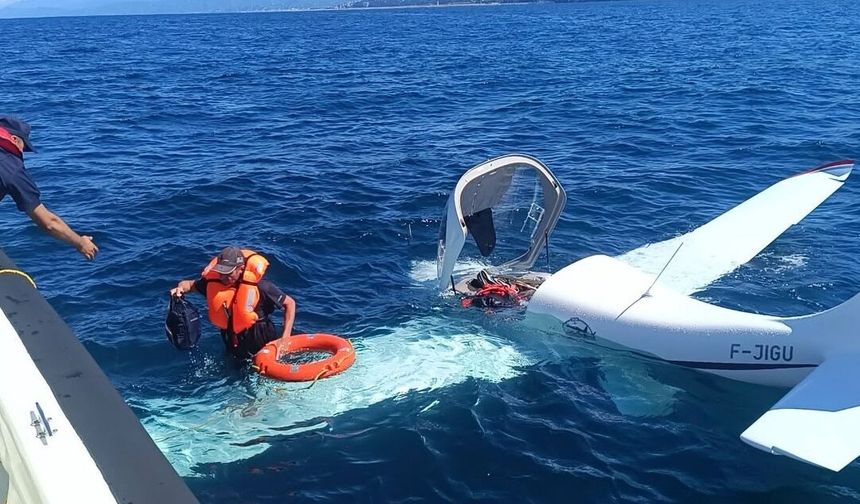 Türkiye Ulaştırma ve Altyapı Bakanlığından Rize’de denize acil iniş yapan özel uçağa ilişkin açıklama