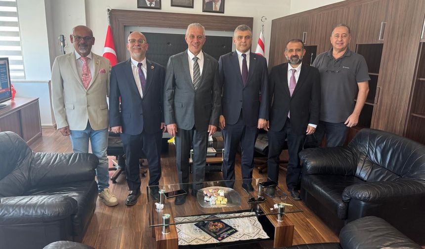 Taçoy, İş İnsanları Derneği ile görüştü