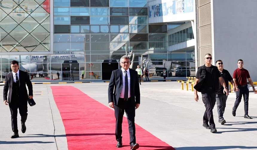 Cumhurbaşkanı Erhürman, New York’a hareket etti
