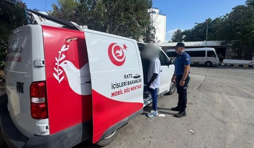 İkamet izinsiz üç kişiye yasal işlem