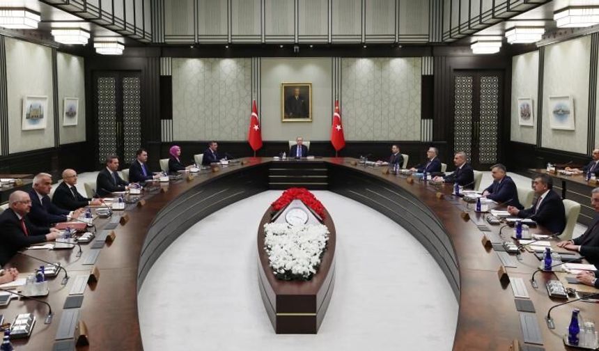 Türkiye’de kabine toplanıyor