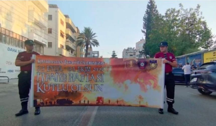 İtfaiye Haftası yarın başlıyor