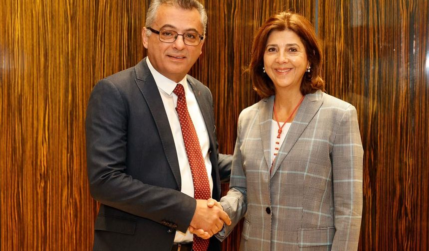 Cumhurbaşkanı Erhürman New York’ta Holguin ile görüştü