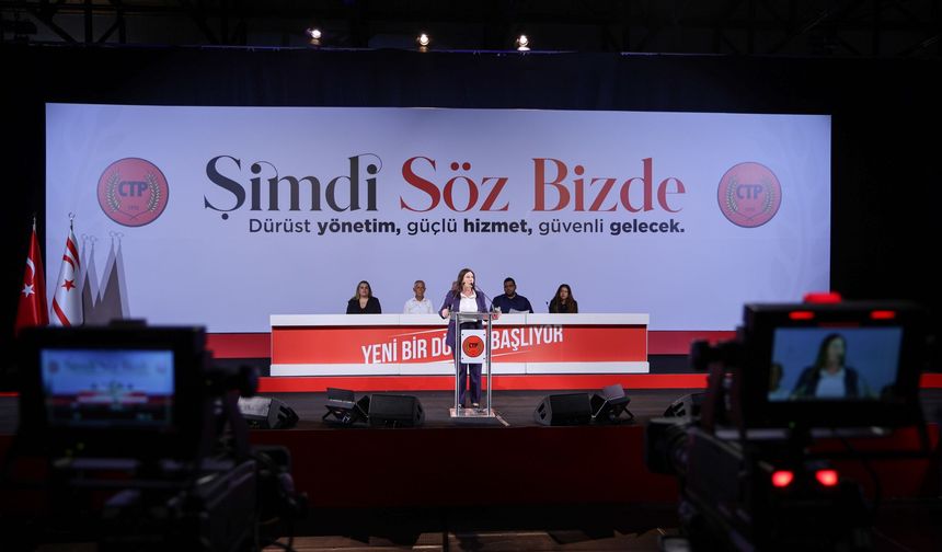 İncirli, CTP Kurultayı'nda konuştu