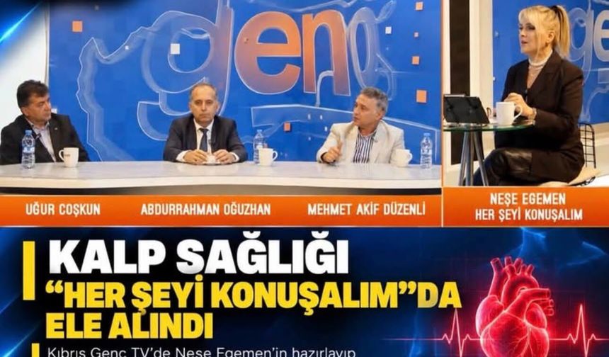 Kalp ve Damar Sağlığı “Her Şeyi Konuşalım” Programında Ele Alındı