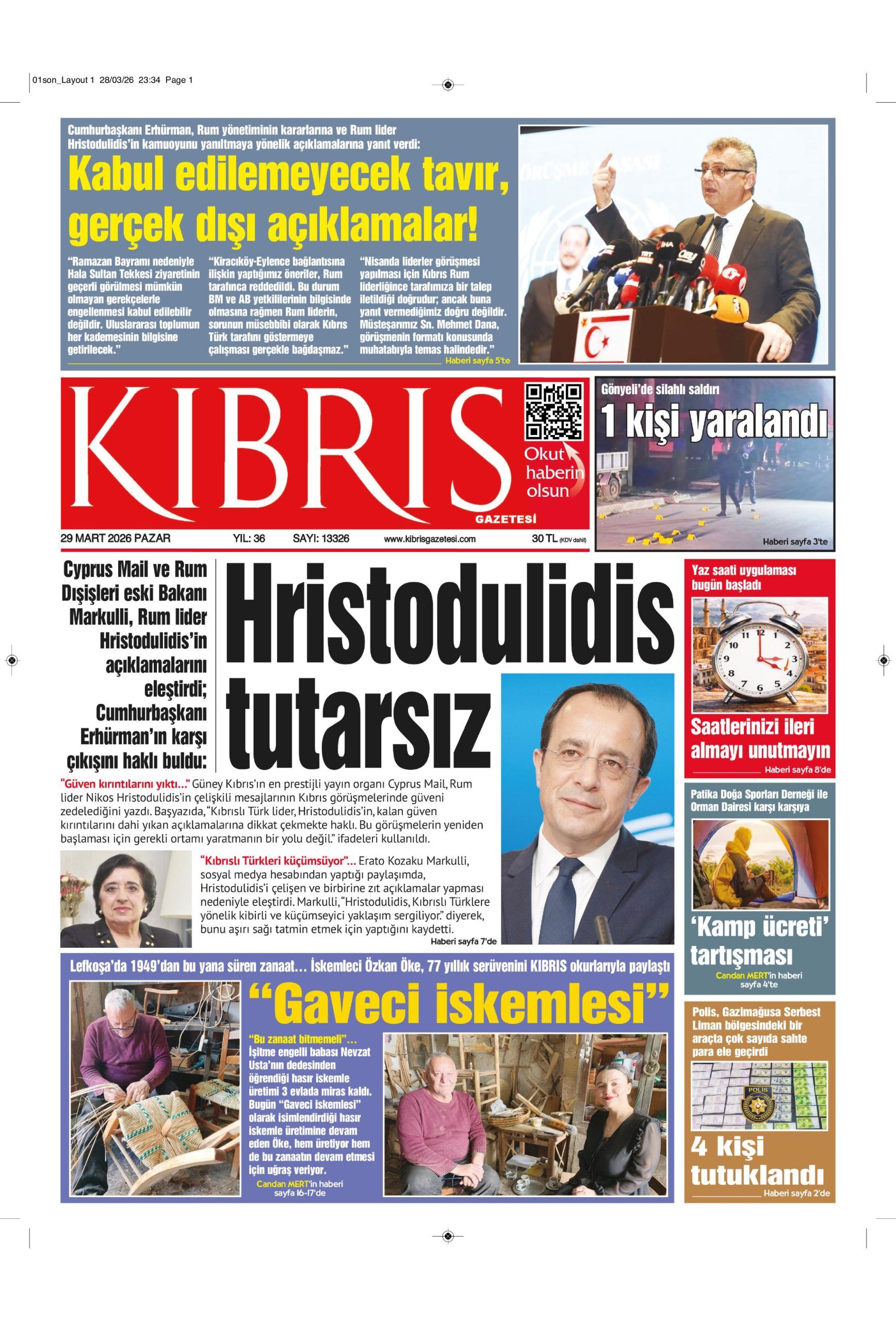K I B R I S G A Z E T E S I 20260329 Scaled