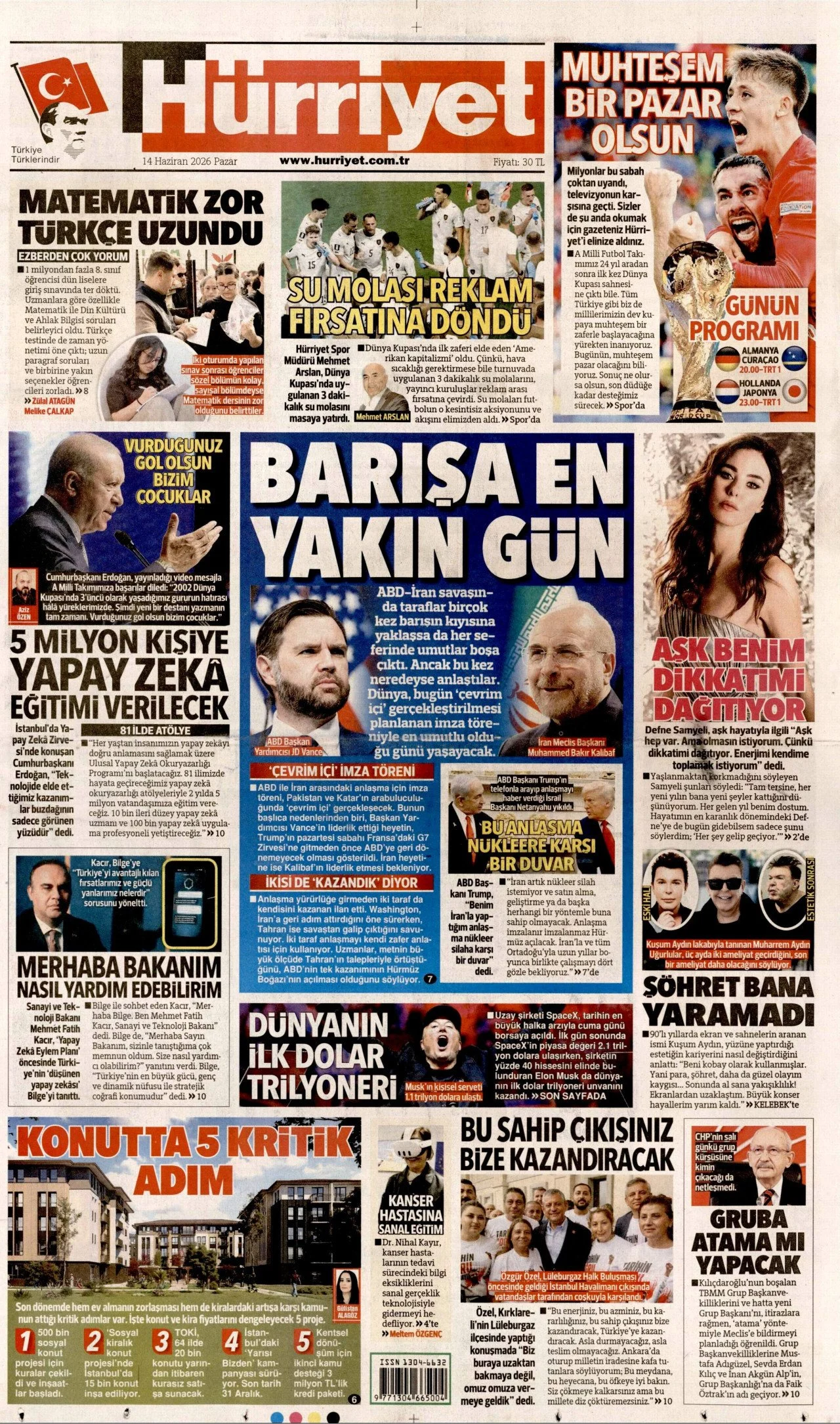 Hurriyet 2026 06 14 Edik